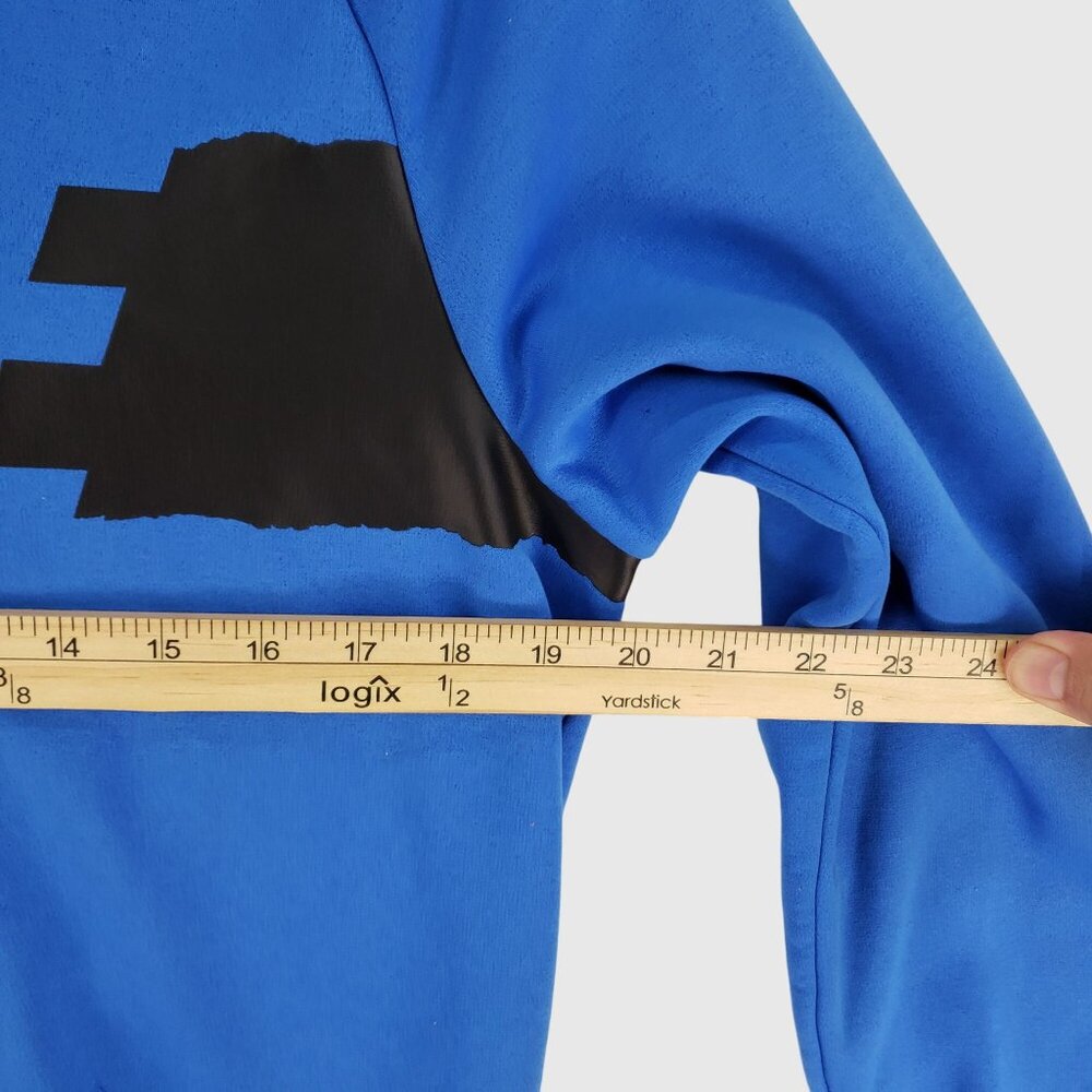 Nike Men's Pullover Blue Hoodie Size S Therma Fit - Picture 6 of 8